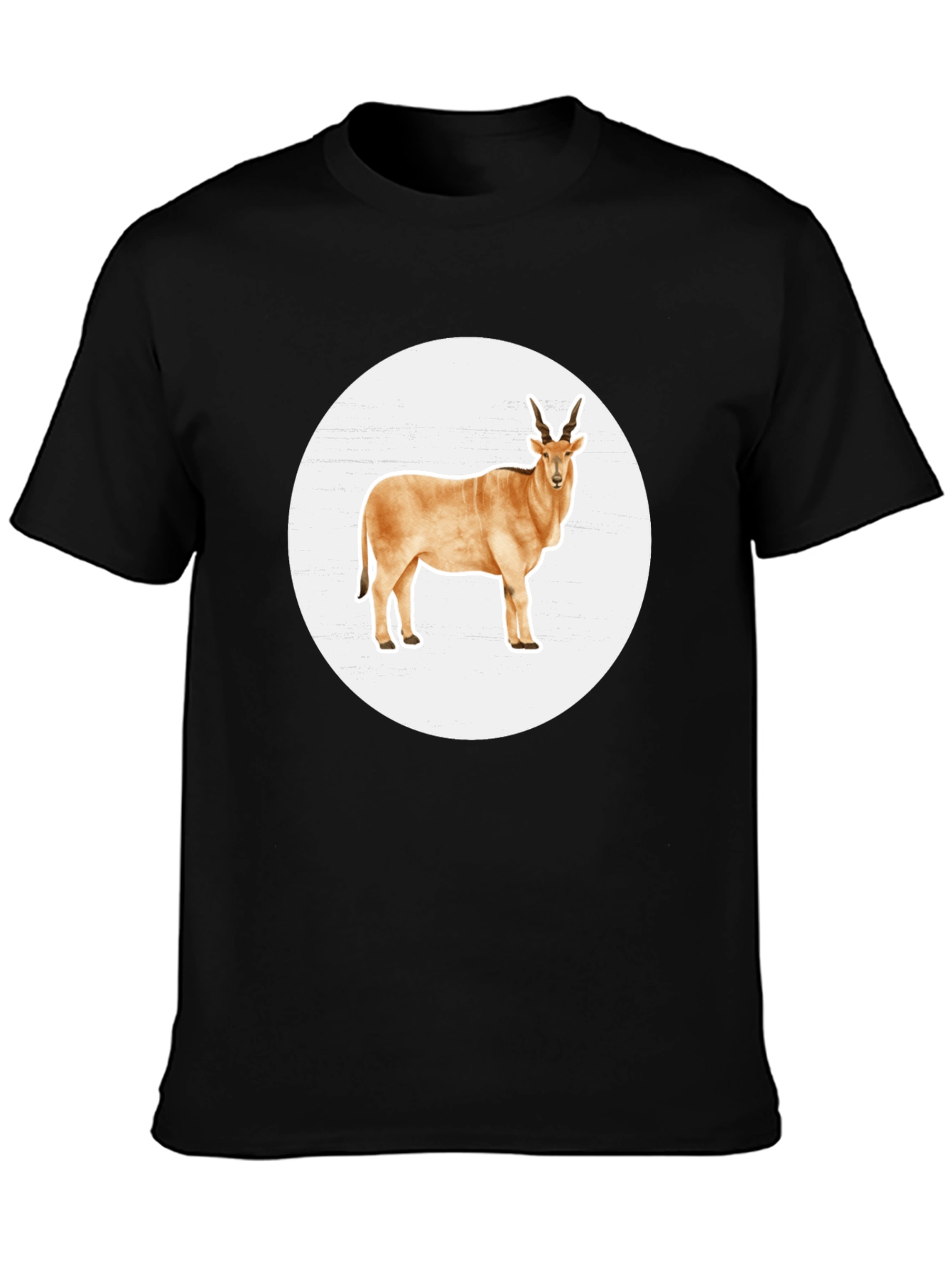 Antelope Graphic T-Shirt - Stylish Animal Print Tee