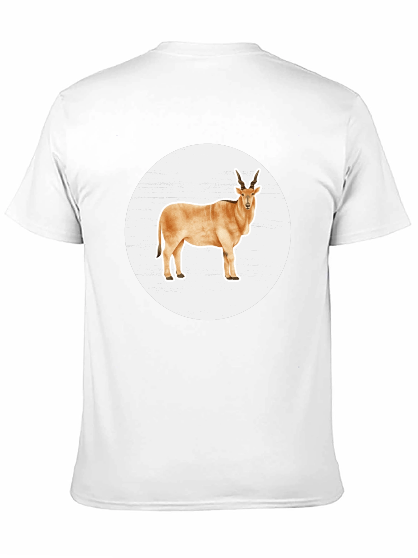 Antelope Graphic T-Shirt - Stylish Animal Print Tee