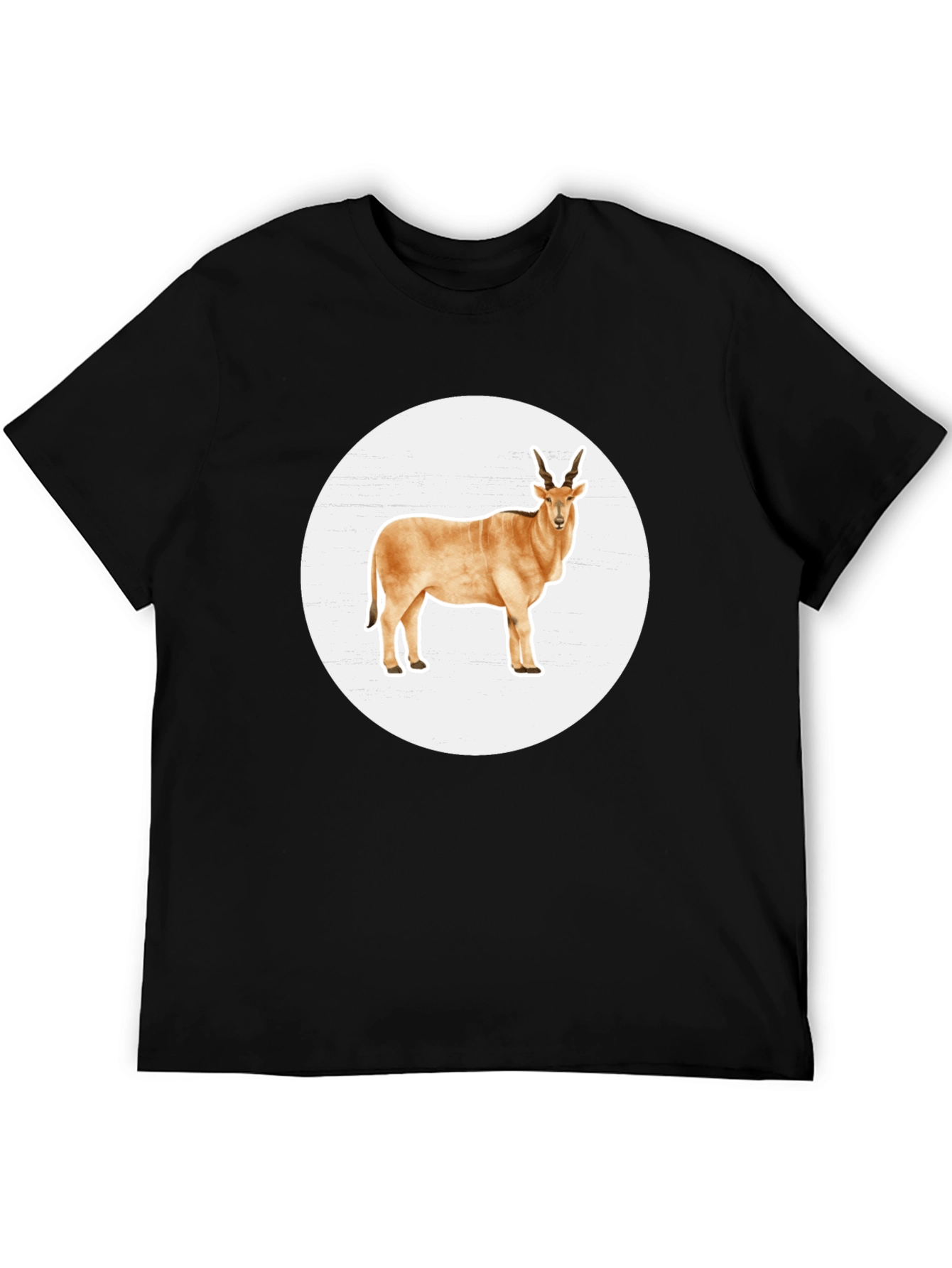 Antelope Graphic T-Shirt - Stylish Animal Print Tee