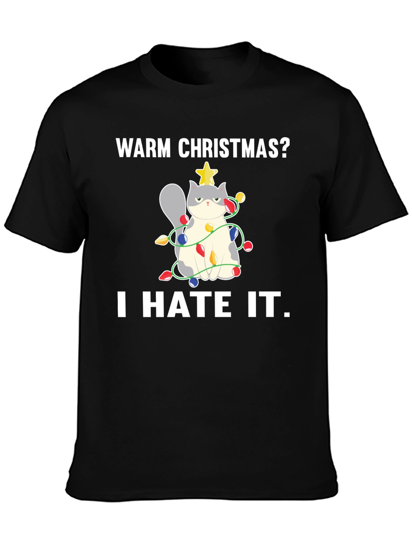 Grumpy Cat Warm Christmas? T-Shirt