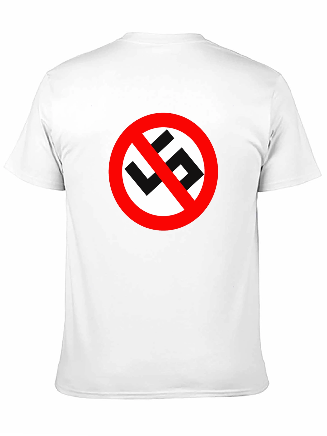 Anti-Hate Symbol Graphic Tee - Black