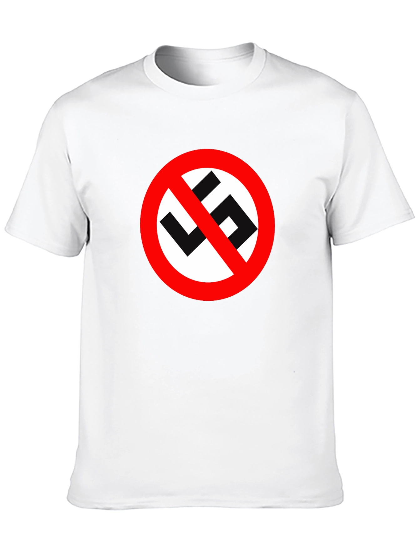 Anti-Hate Symbol Graphic Tee - Black