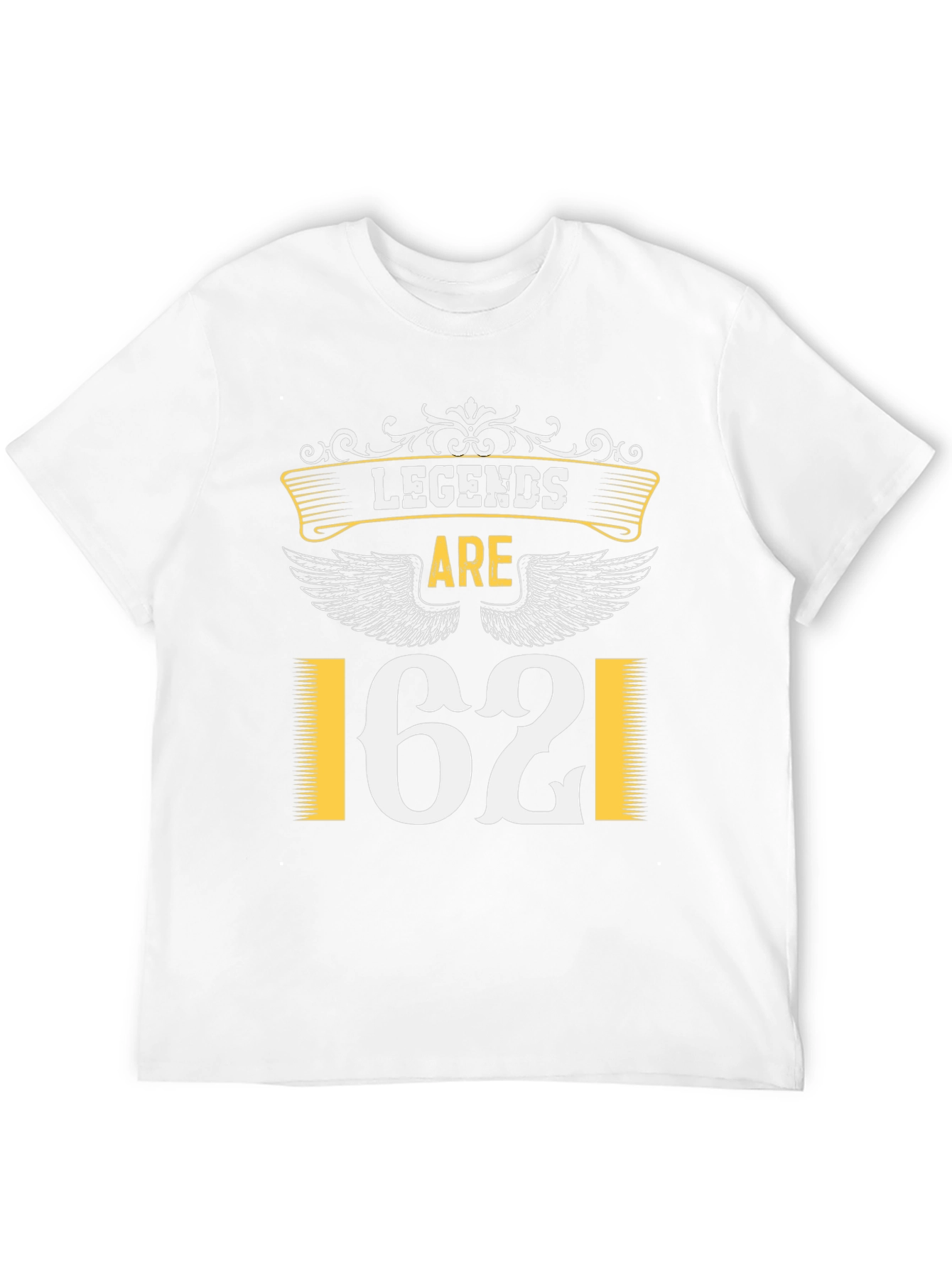 Legends Are 62 T-Shirt - Black Tee