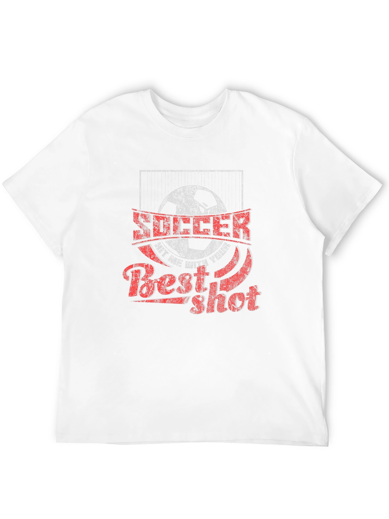 Soccer Best Shot Graphic T-Shirt