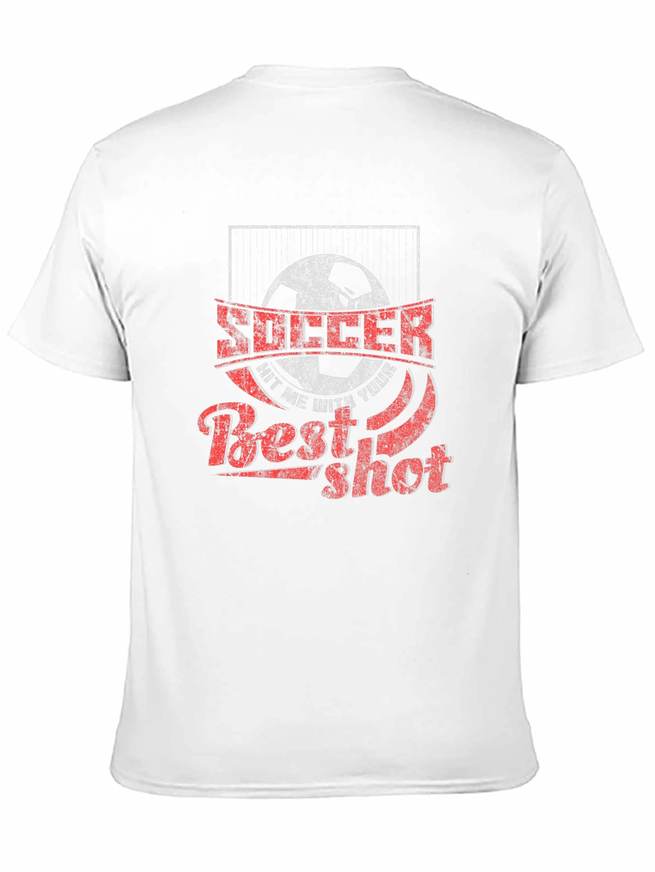 Soccer Best Shot Graphic T-Shirt