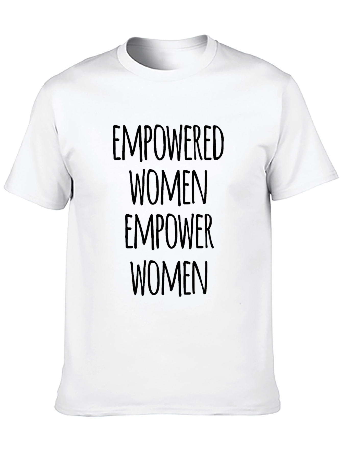 Empowered Women Graphic Tee - Black T-Shirt
