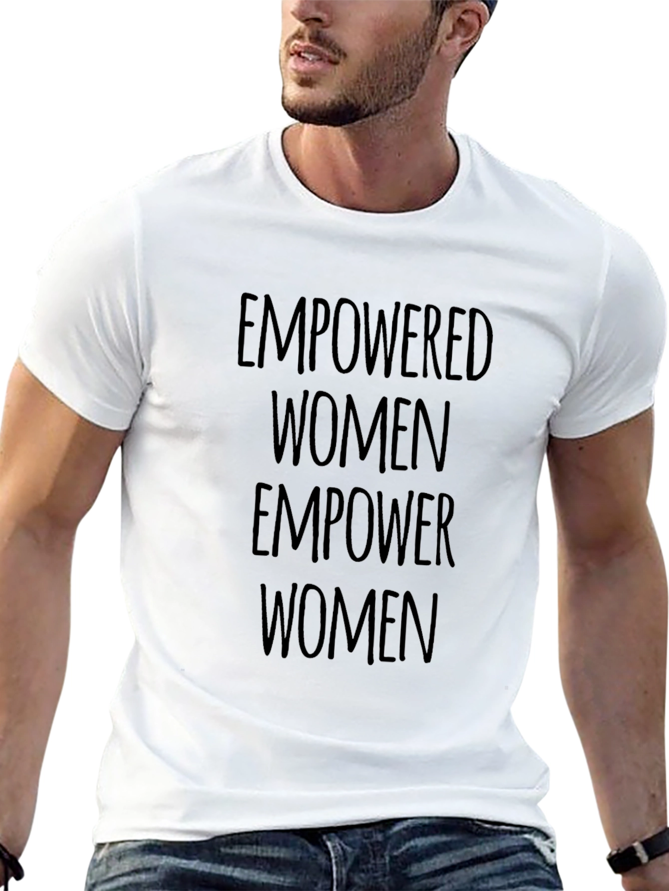 Empowered Women Graphic Tee - Black T-Shirt