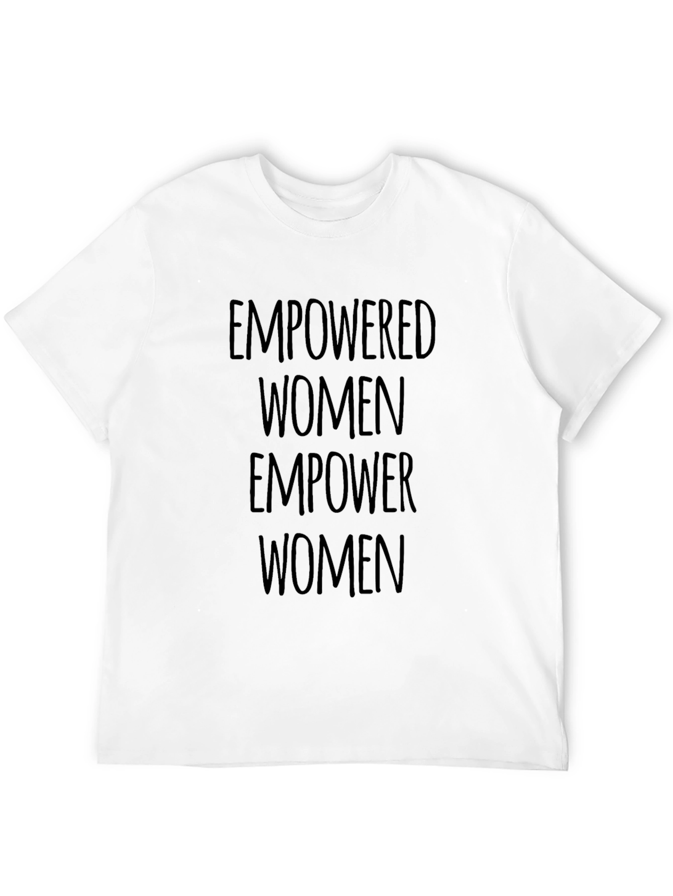 Empowered Women Graphic Tee - Black T-Shirt