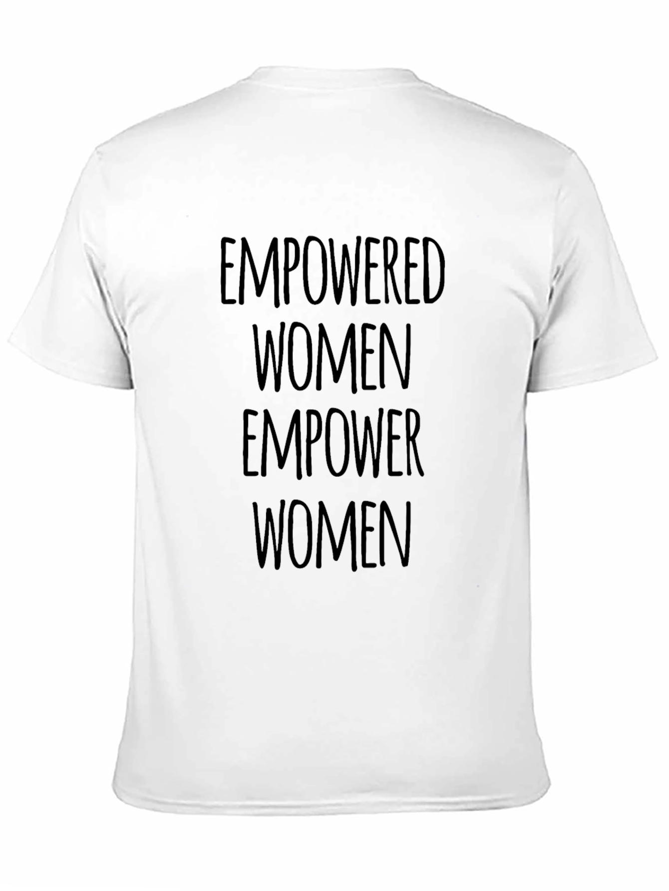 Empowered Women Graphic Tee - Black T-Shirt