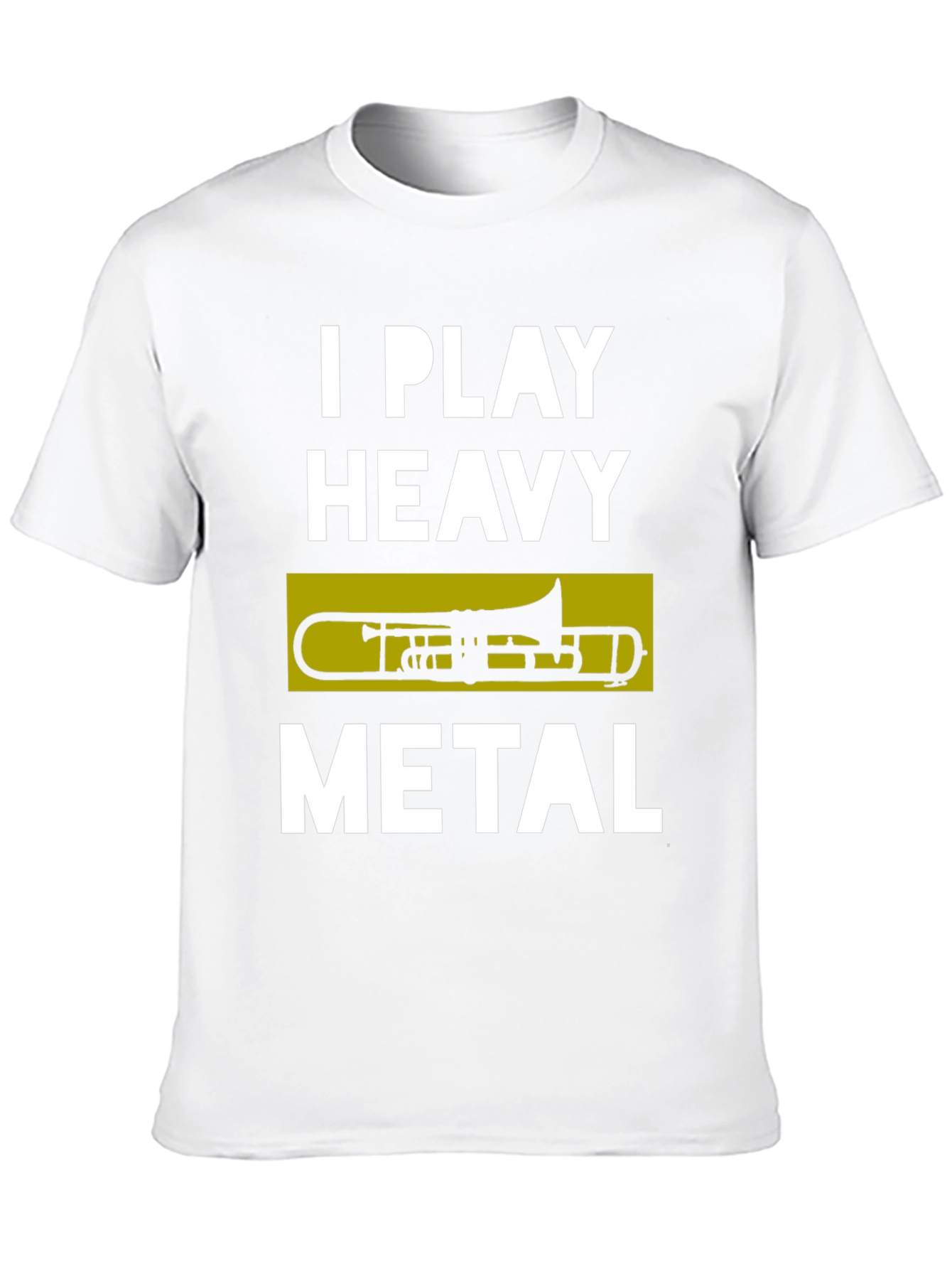 I Play Heavy Metal Trombone T-Shirt