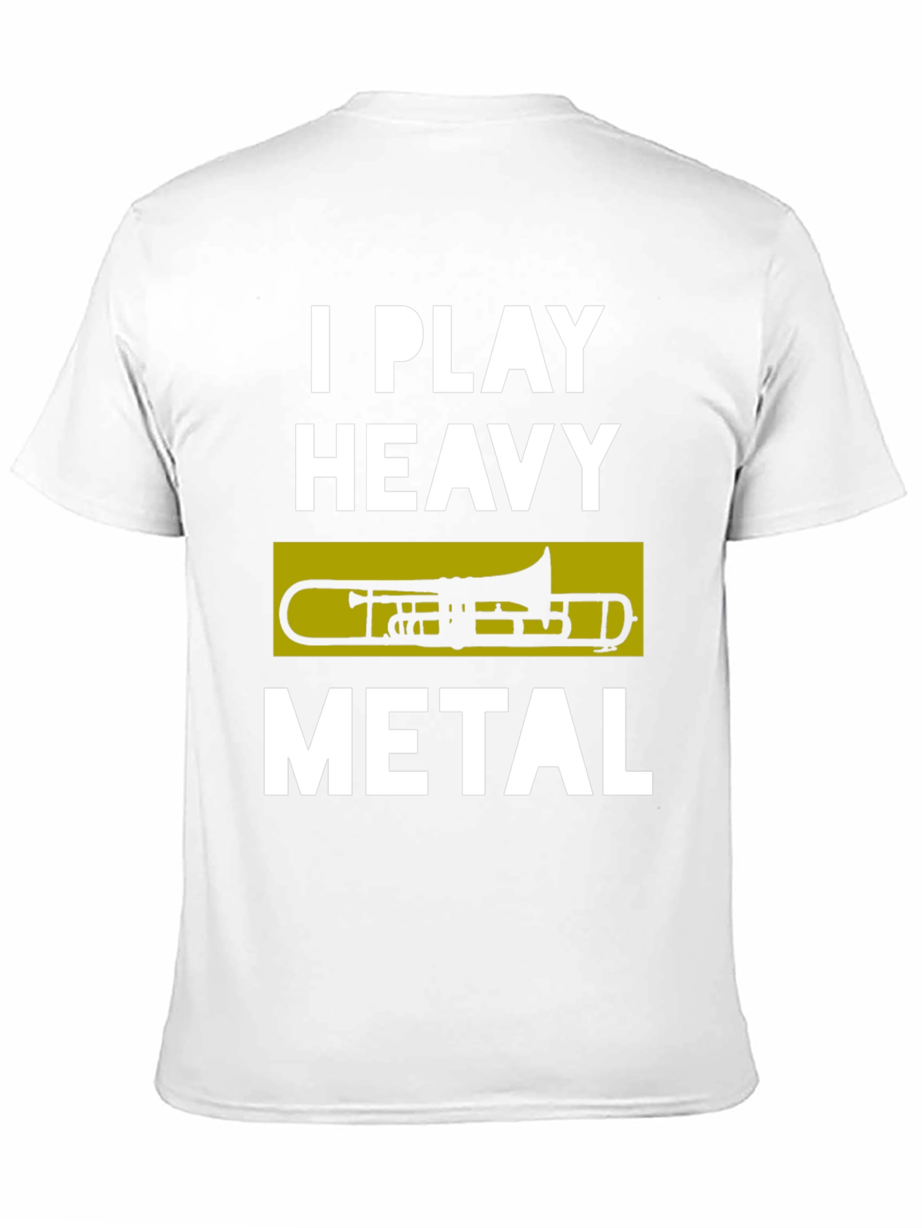I Play Heavy Metal Trombone T-Shirt