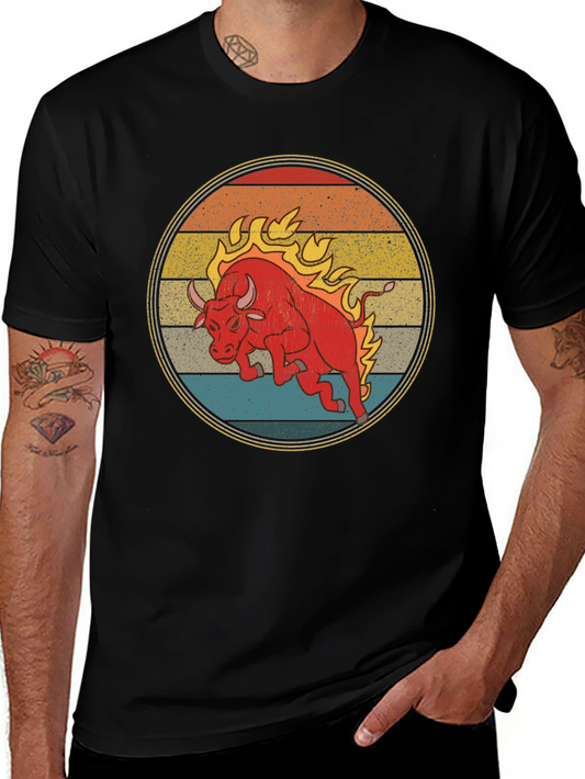 Vintage Bull Retro T-Shirt
