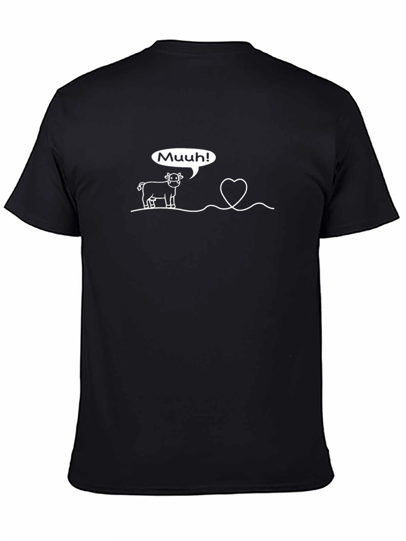 Muuh! Cow Love Heart T-Shirt