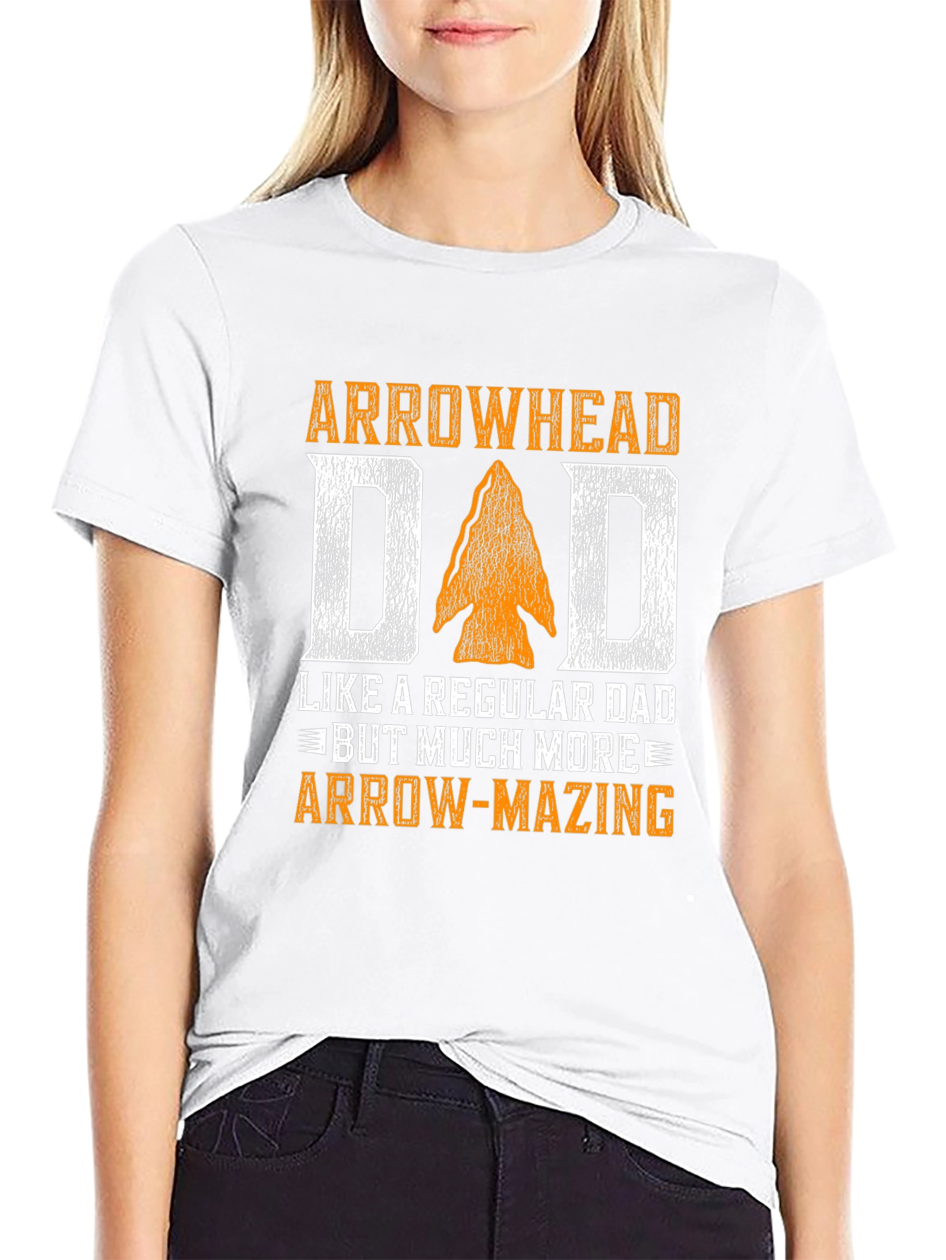Arrowhead Dad T-Shirt: Arrow-Mazing Fathers Day Gift