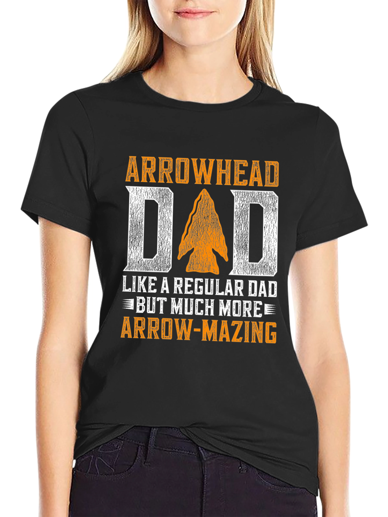 Arrowhead Dad T-Shirt: Arrow-Mazing Fathers Day Gift