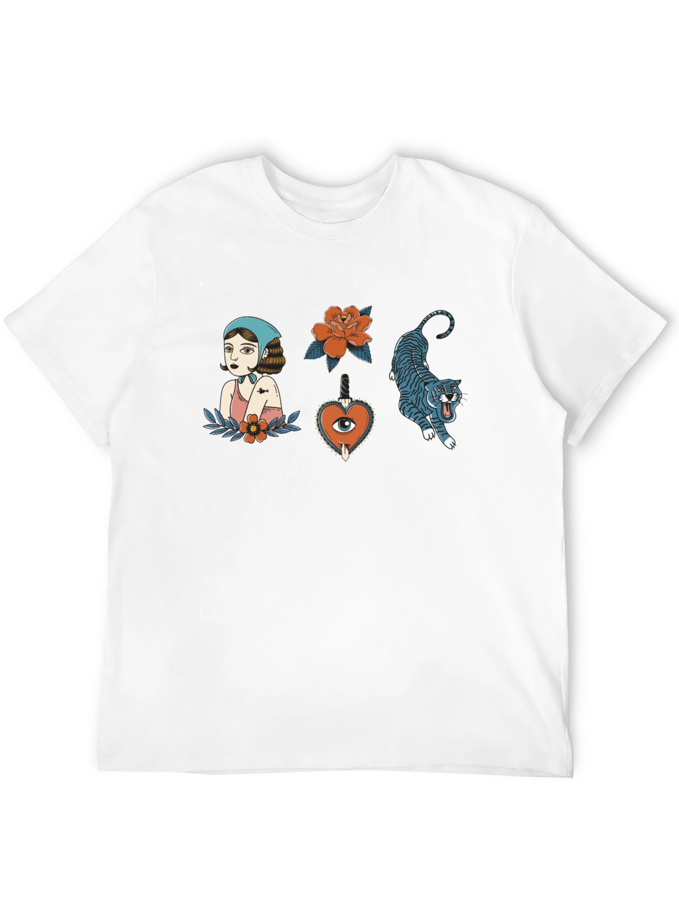 Tattoo Art Black Tee