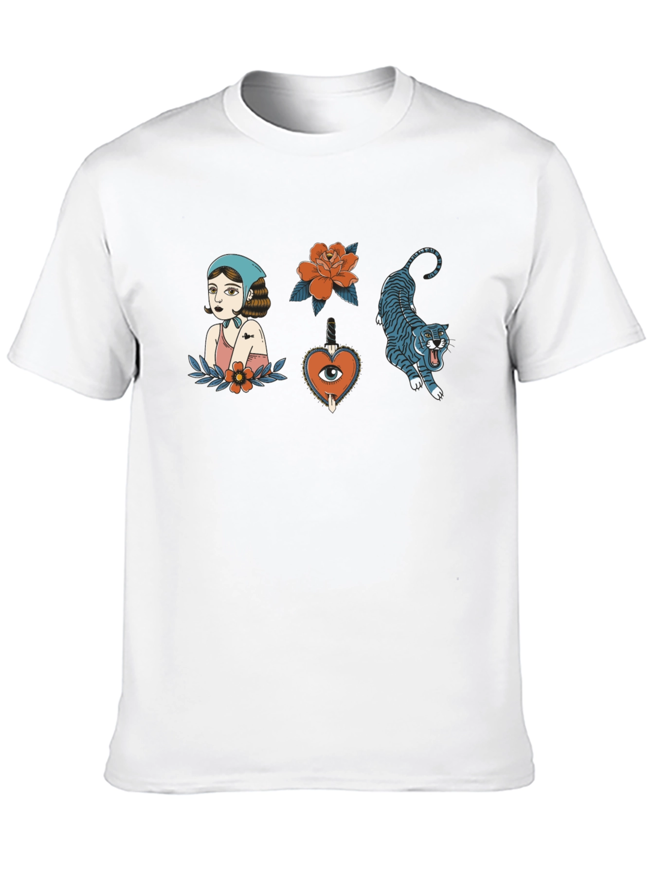 Tattoo Art Black Tee