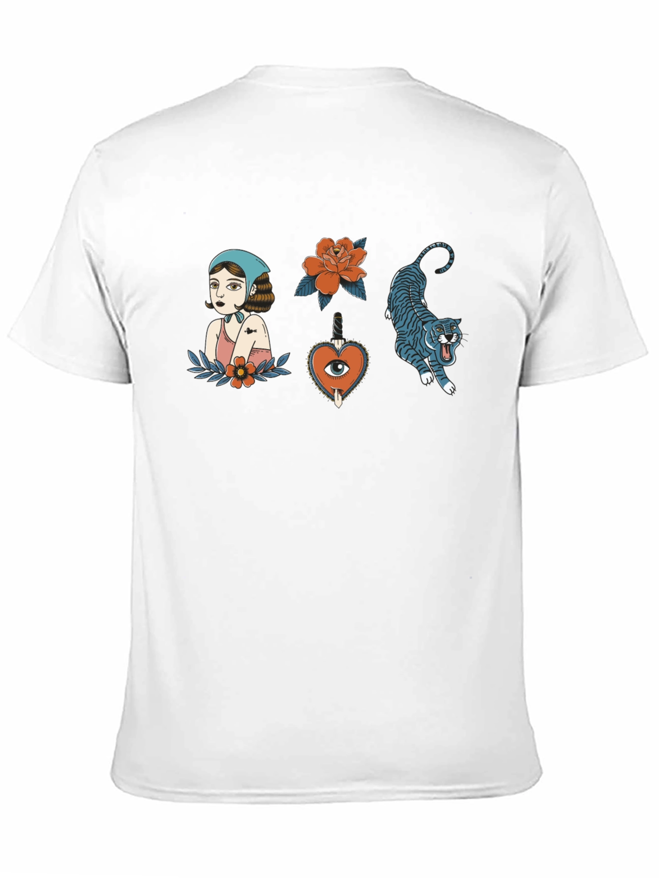 Tattoo Art Black Tee