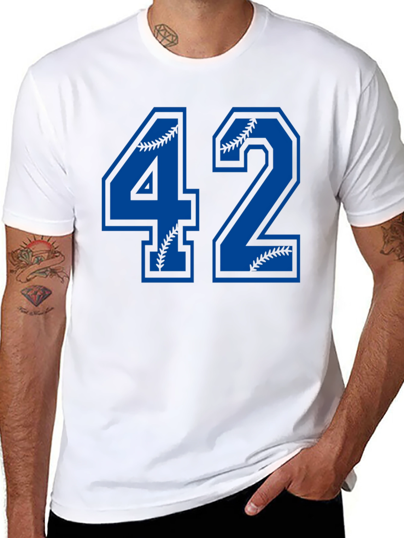 Baseball Number 42 Graphic T-Shirt