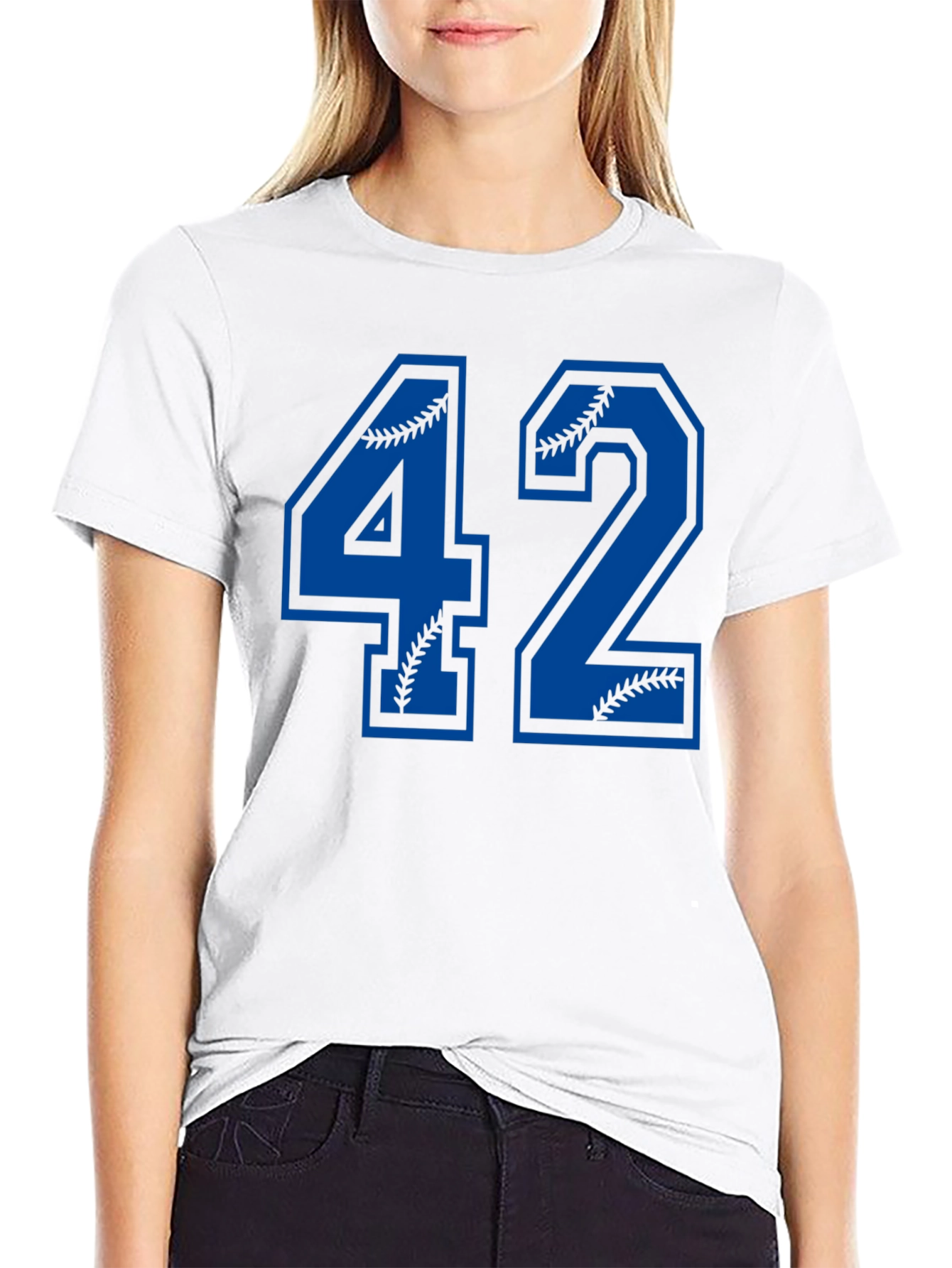 Baseball Number 42 Graphic T-Shirt