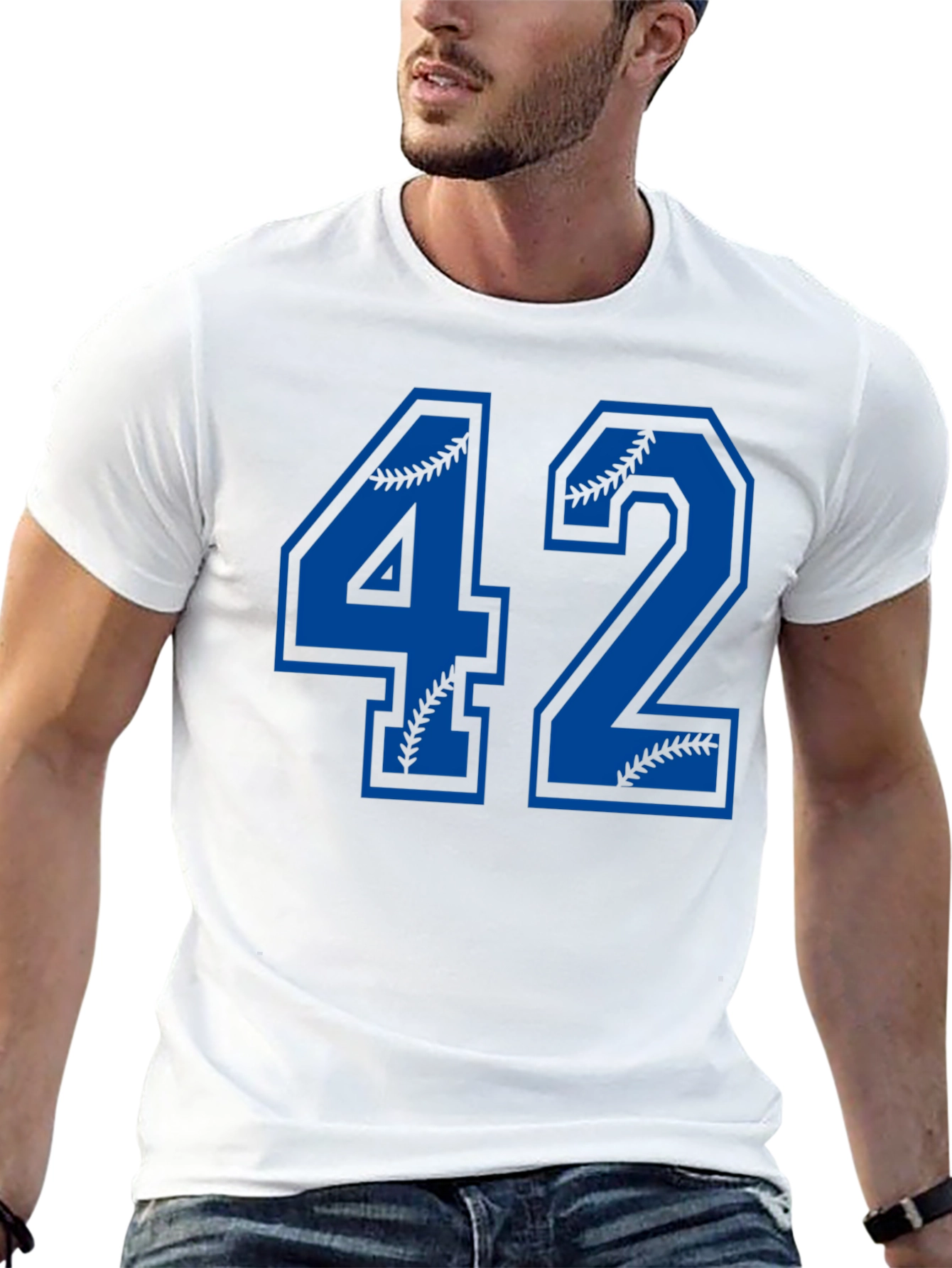 Baseball Number 42 Graphic T-Shirt