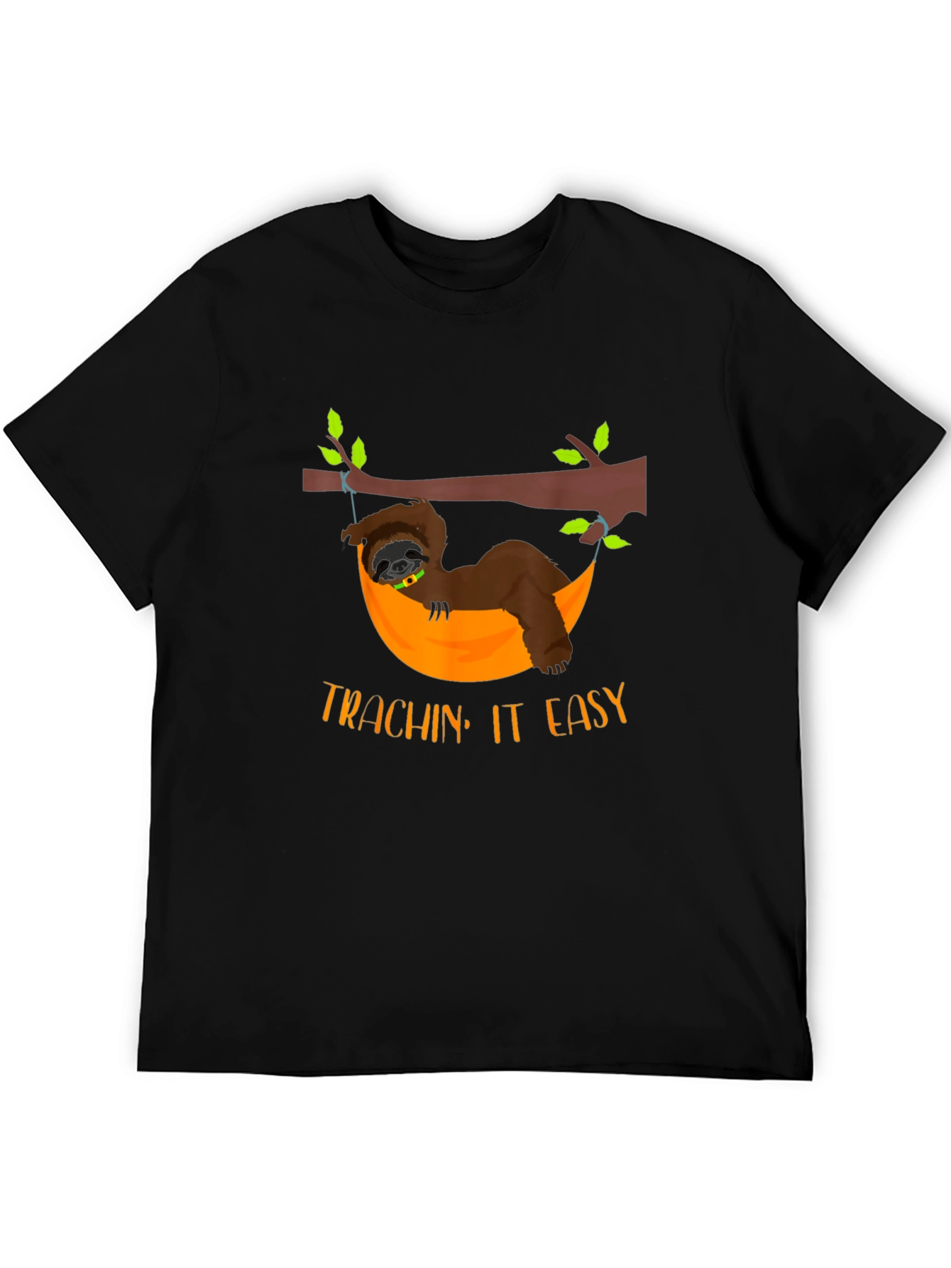 Trachin It Easy Sloth T-Shirt - Relaxed Style