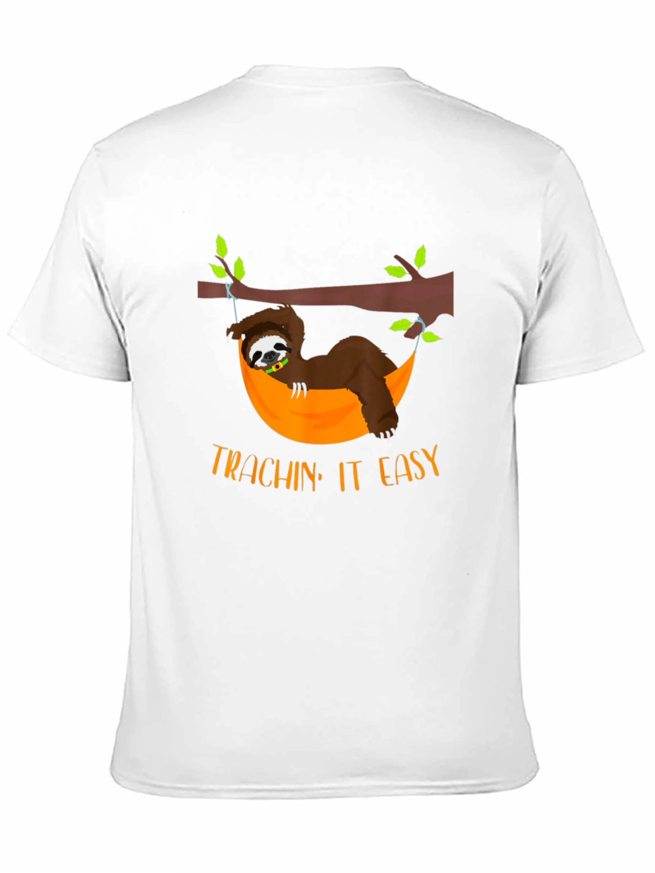 Trachin It Easy Sloth T-Shirt - Relaxed Style