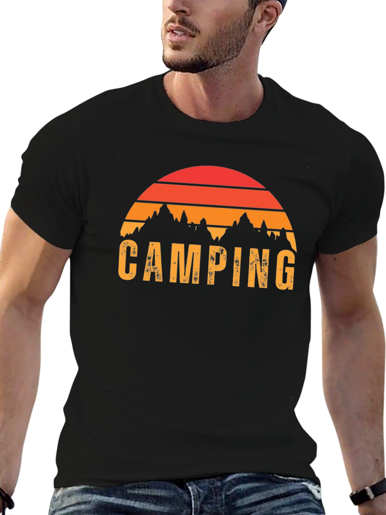 Camping Graphic T-Shirt - Adventure Ready