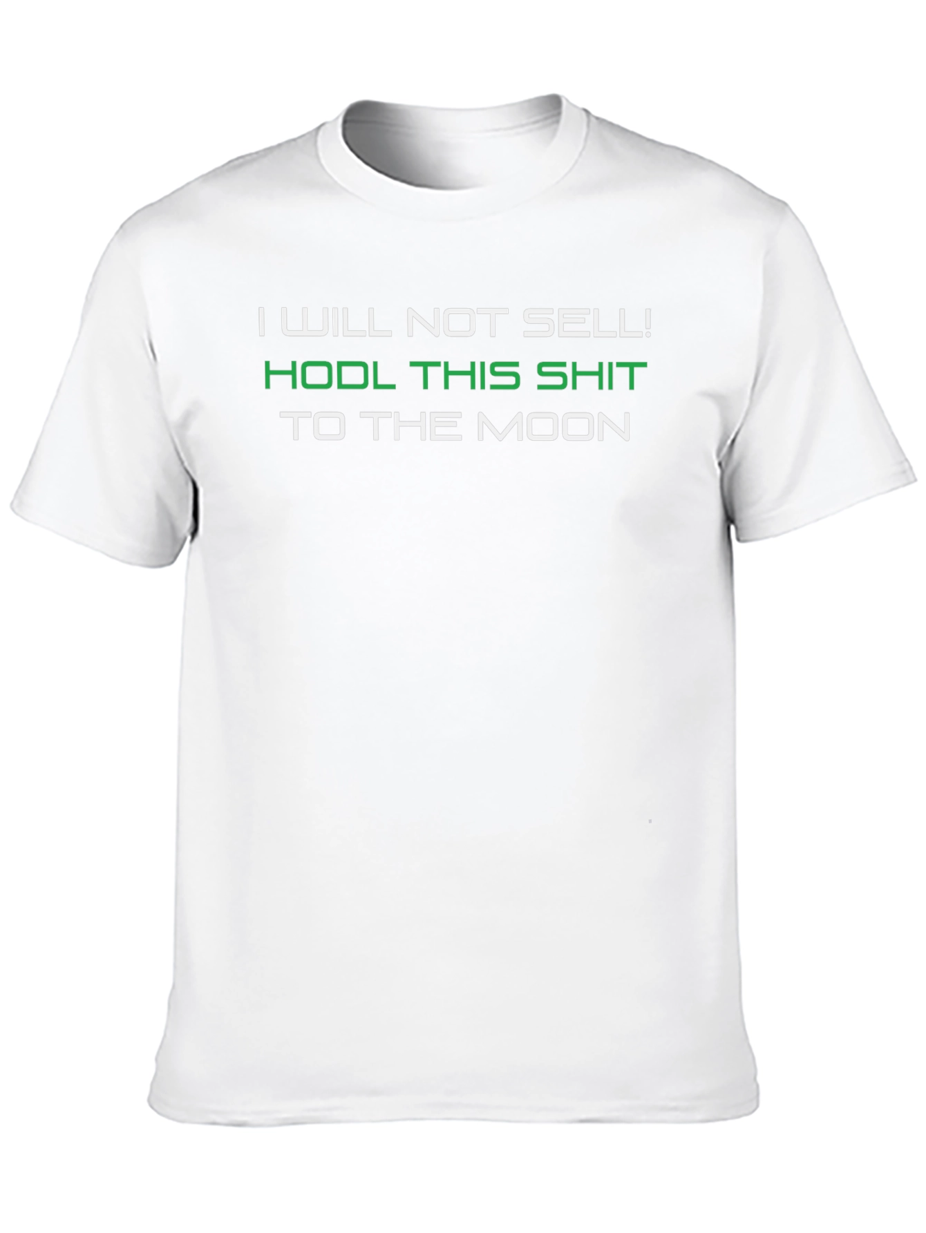 HODL Crypto T-Shirt - Hold to the Moon!