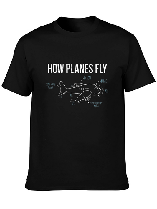 How Planes Fly T-Shirt - Aviation Humor