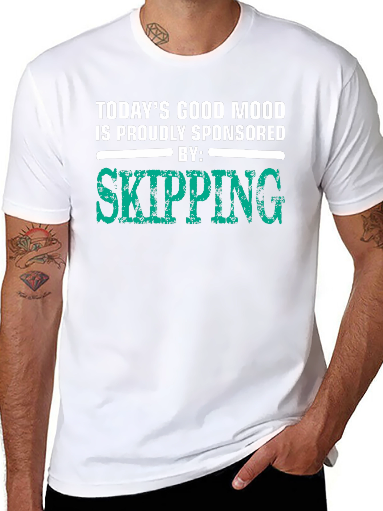 Skipping Good Mood Sponsor T-Shirt