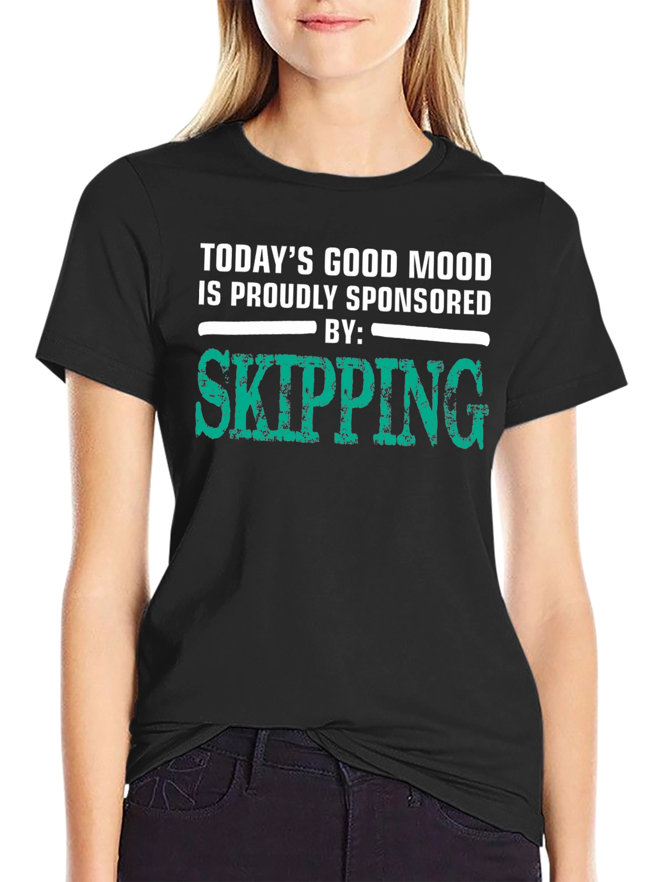 Skipping Good Mood Sponsor T-Shirt