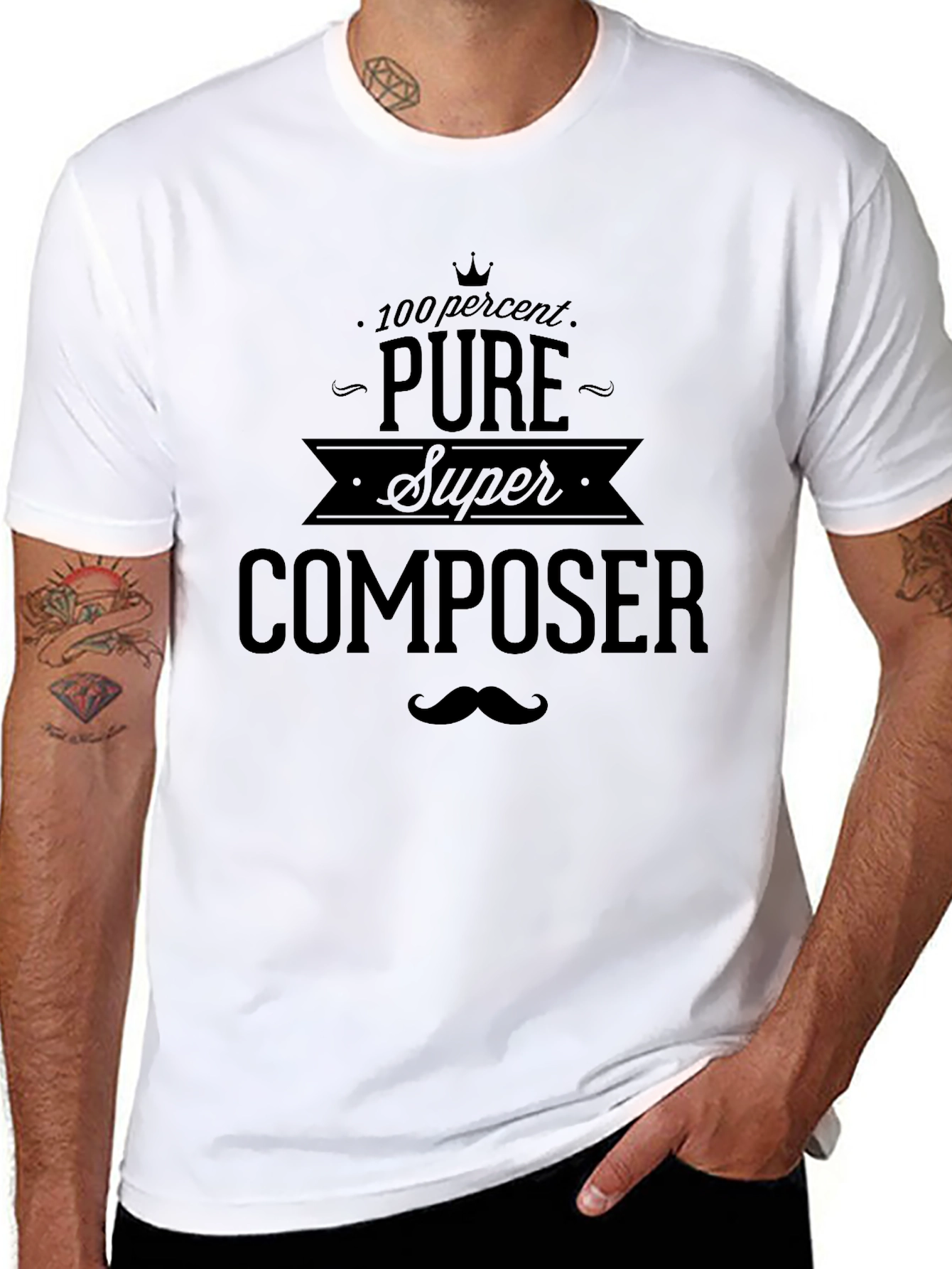 Pure Super Composer Black T-Shirt