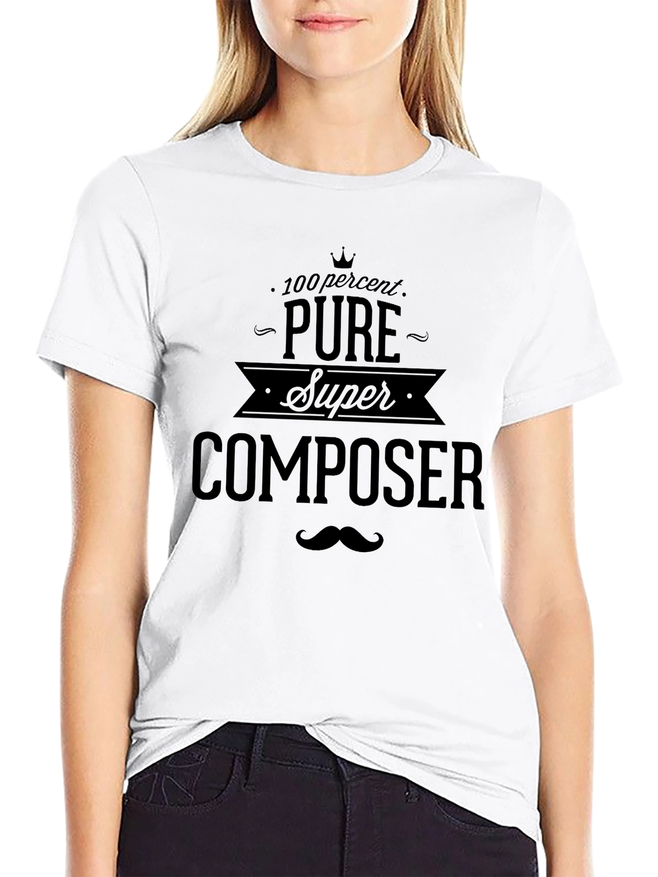 Pure Super Composer Black T-Shirt
