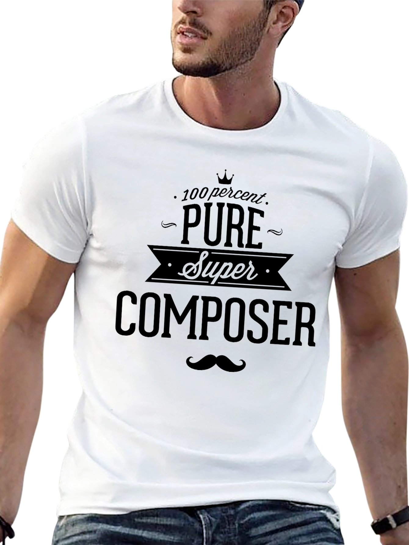 Pure Super Composer Black T-Shirt