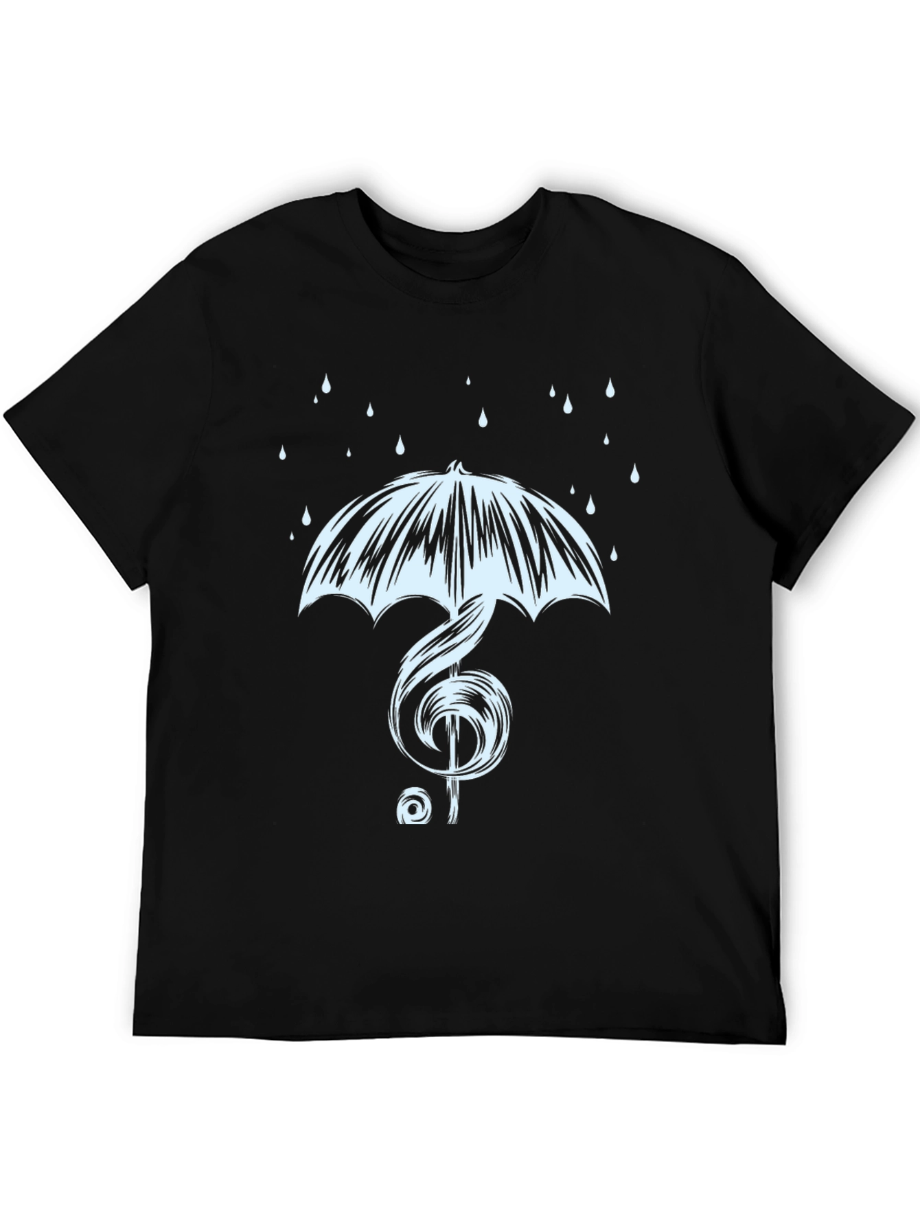 Music Treble Clef Umbrella T-Shirt