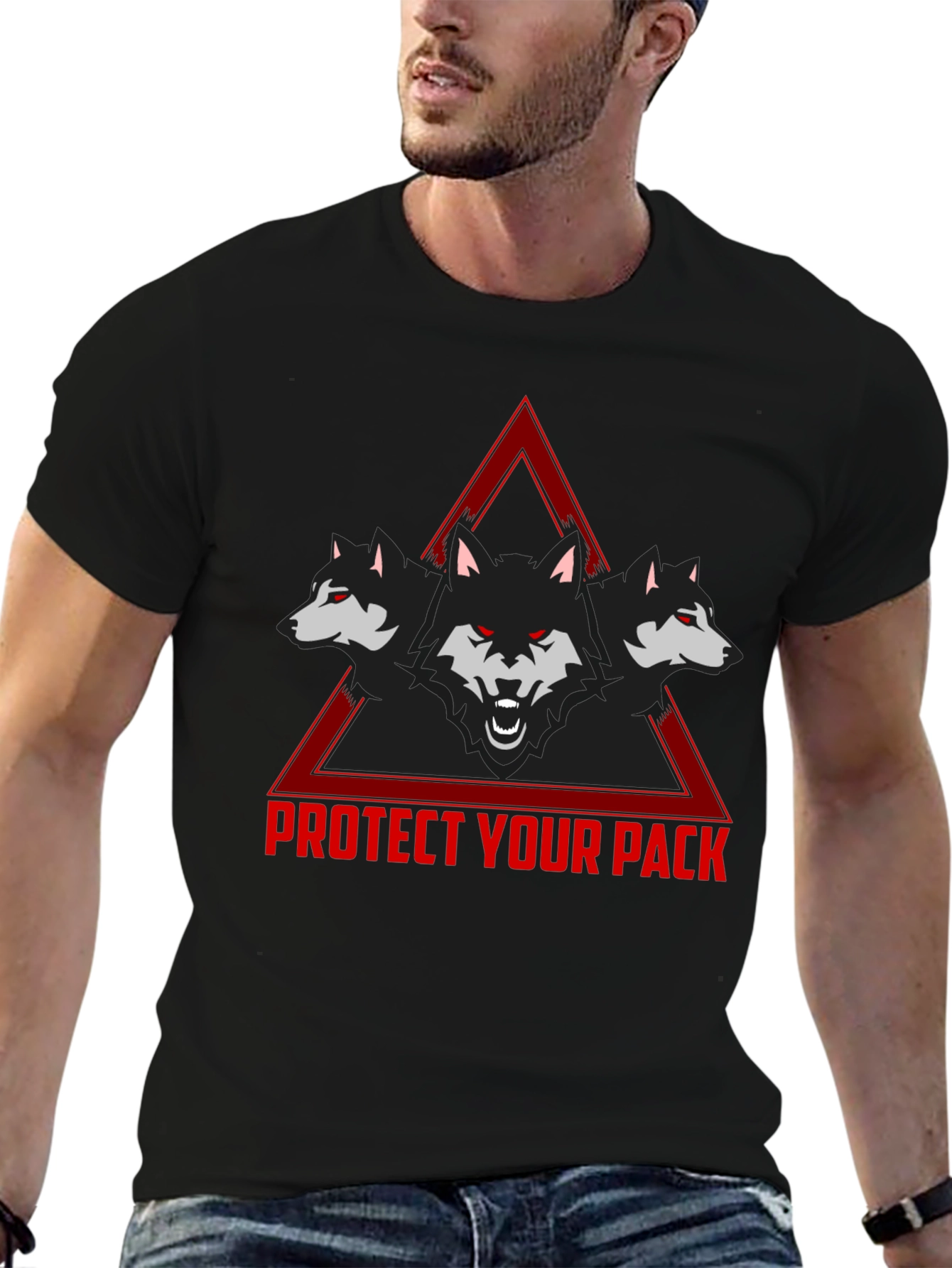 Protect Your Pack Wolf T-Shirt