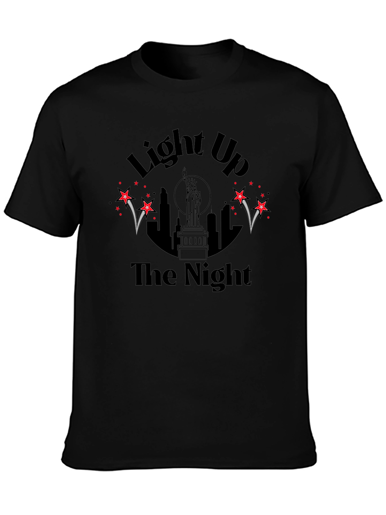Light Up The Night Statue of Liberty Graphic Tee