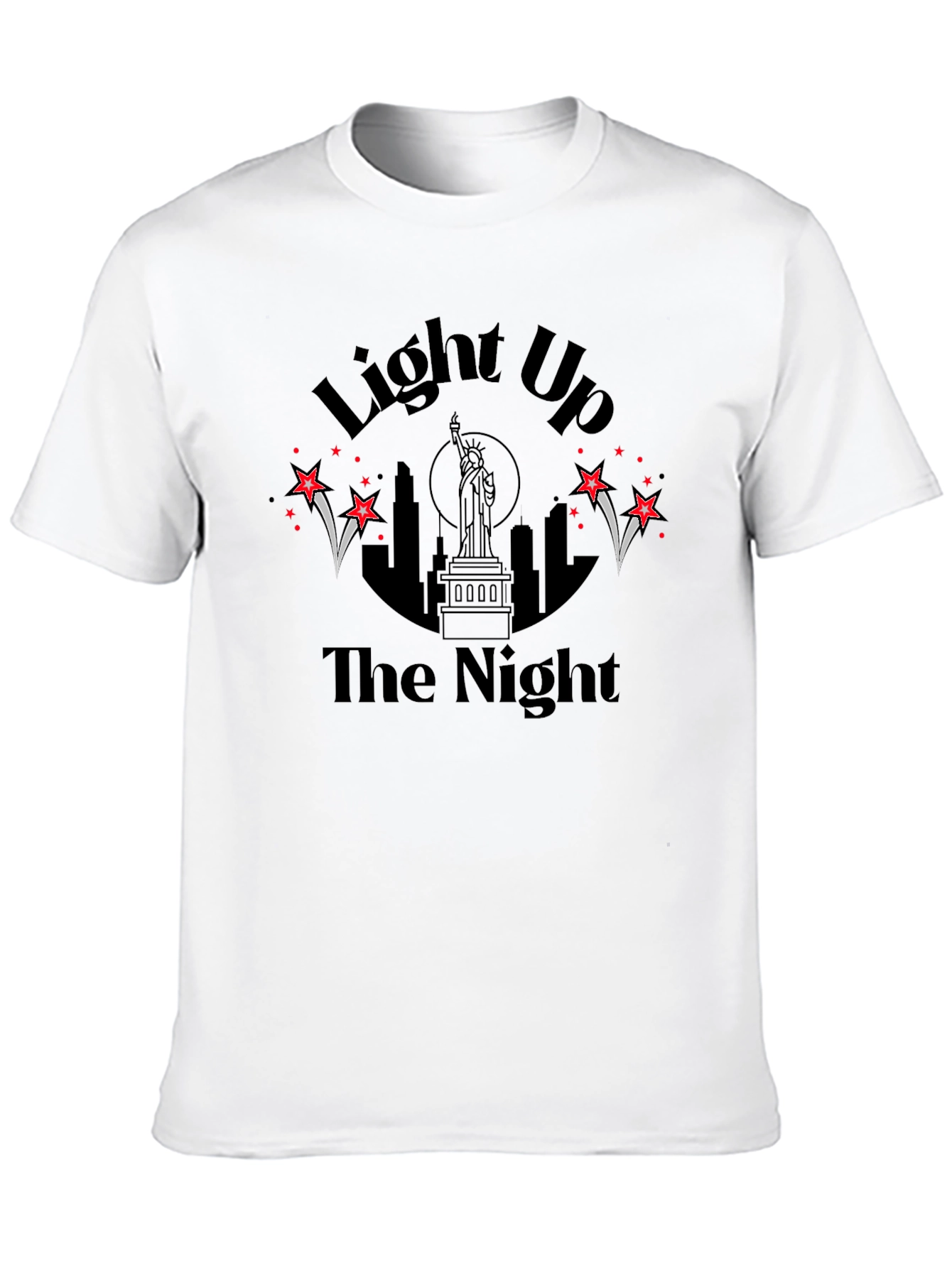 Light Up The Night Statue of Liberty Graphic Tee