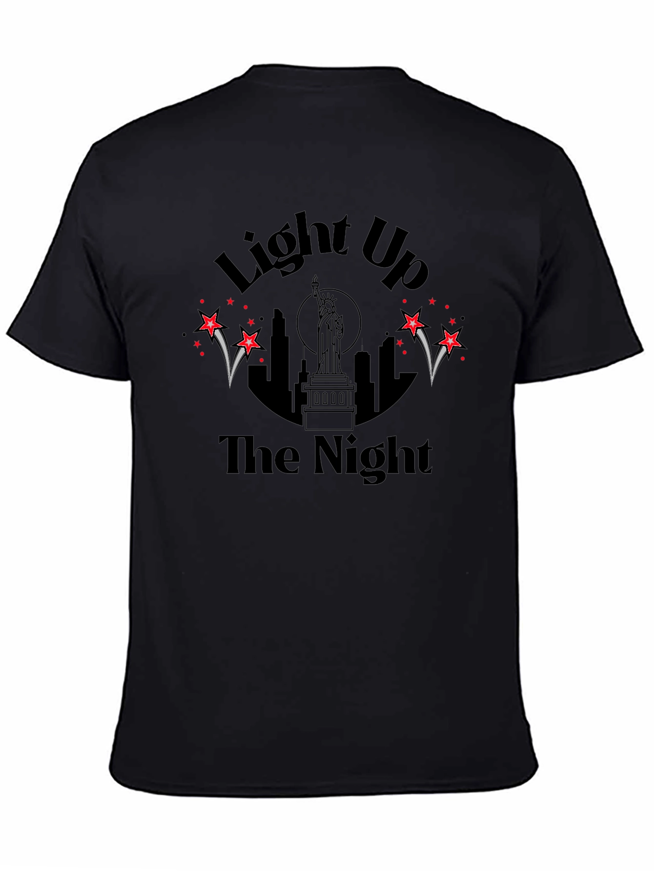 Light Up The Night Statue of Liberty Graphic Tee