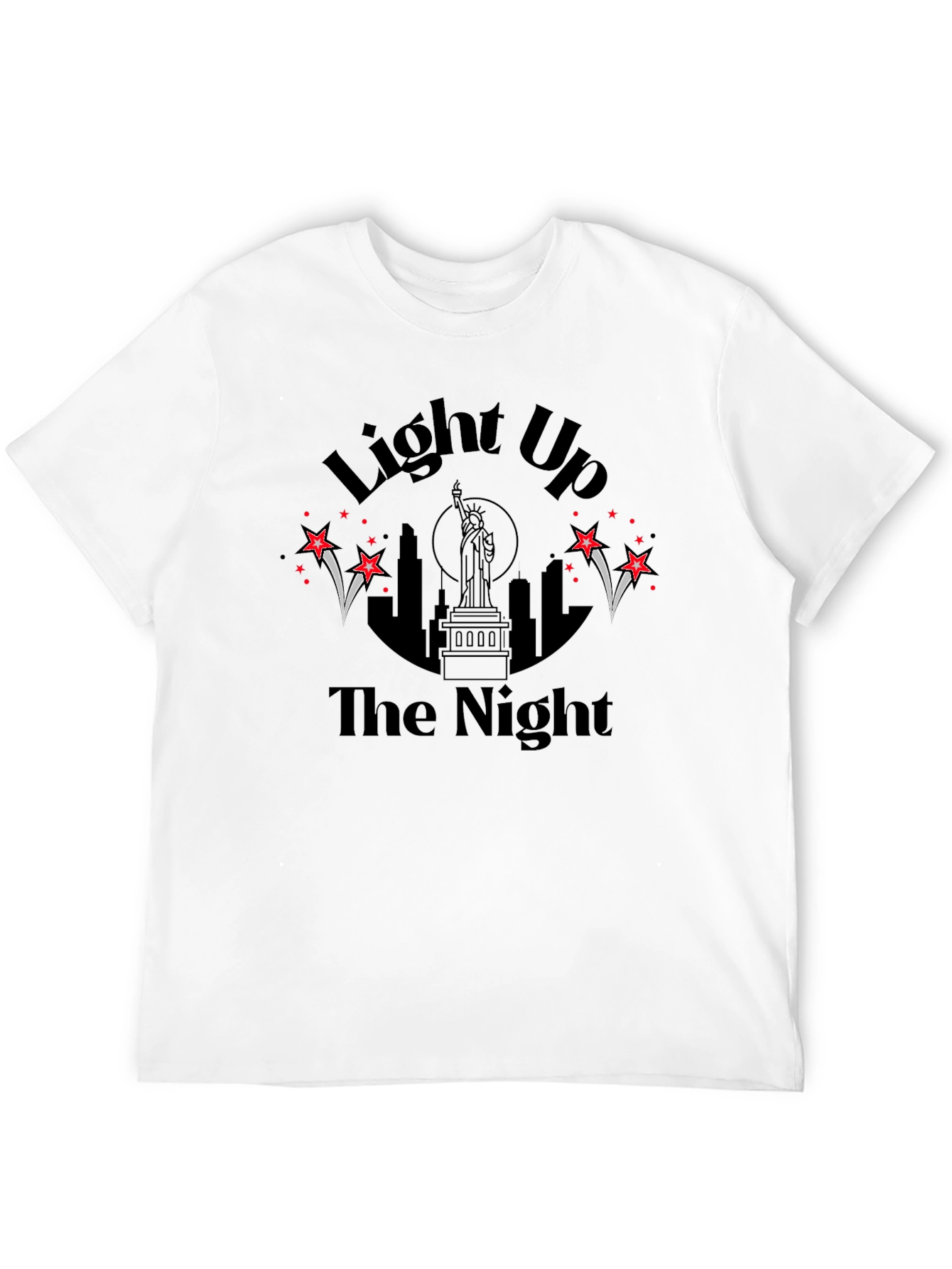 Light Up The Night Statue of Liberty Graphic Tee