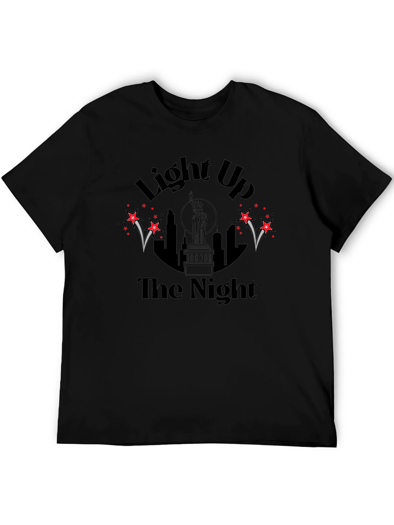 Light Up The Night Statue of Liberty Graphic Tee