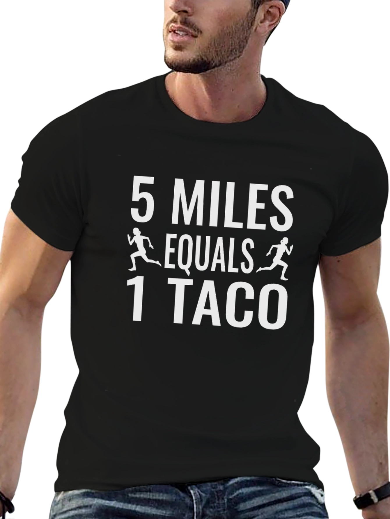 5 Miles = 1 Taco Graphic Tee