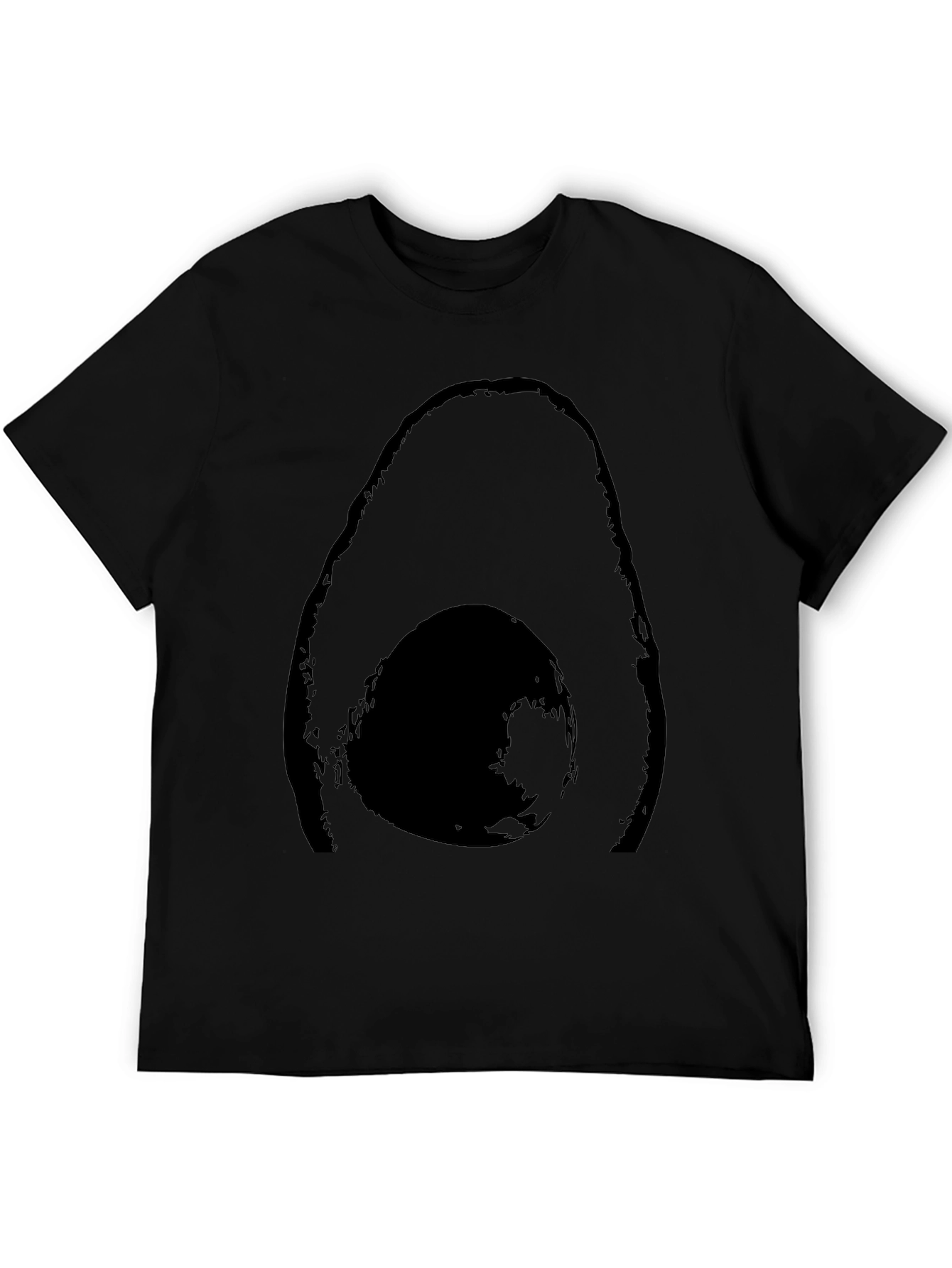 Avocado Graphic Tee - Trendy Black Shirt