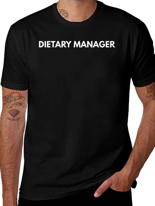 Dietary Manager Black T-Shirt
