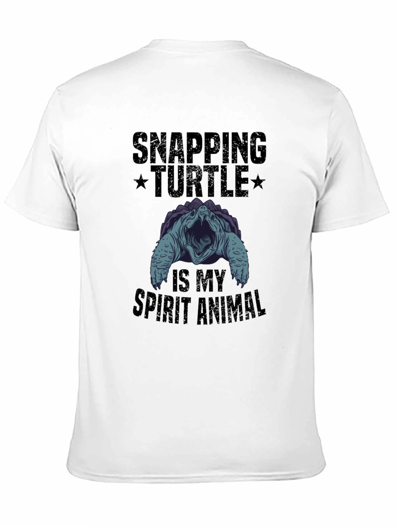 Snapping Turtle Spirit Animal Graphic Tee - Unique Design