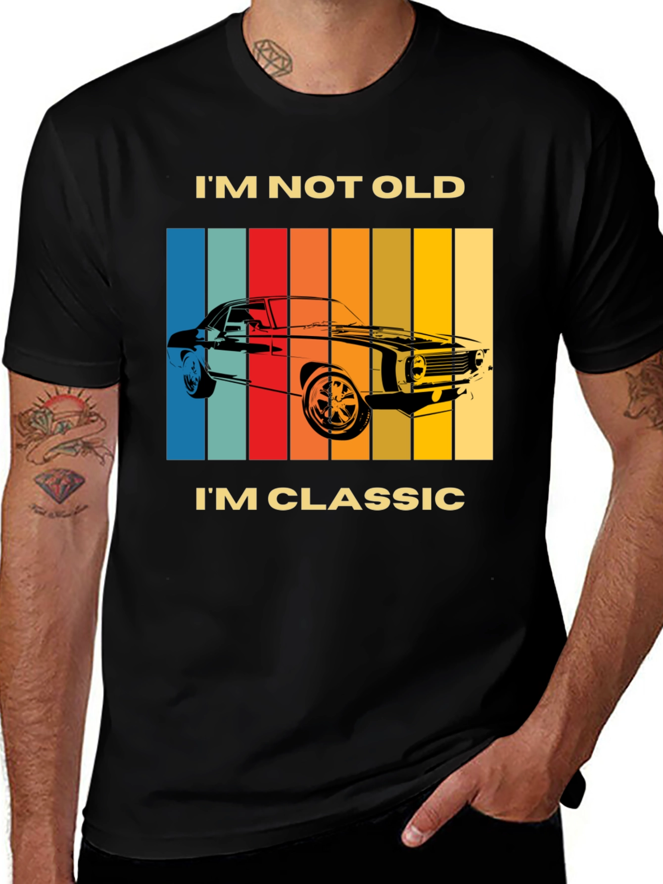 Classic Car T-Shirt - Im Not Old Im Classic