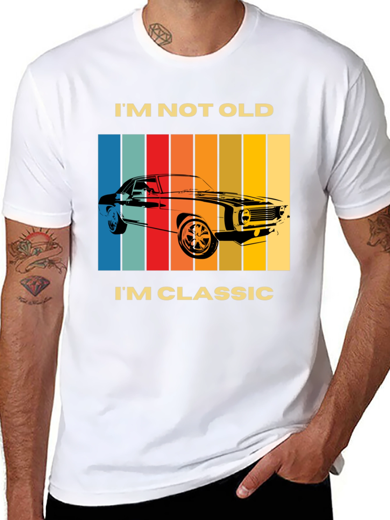 Classic Car T-Shirt - Im Not Old Im Classic