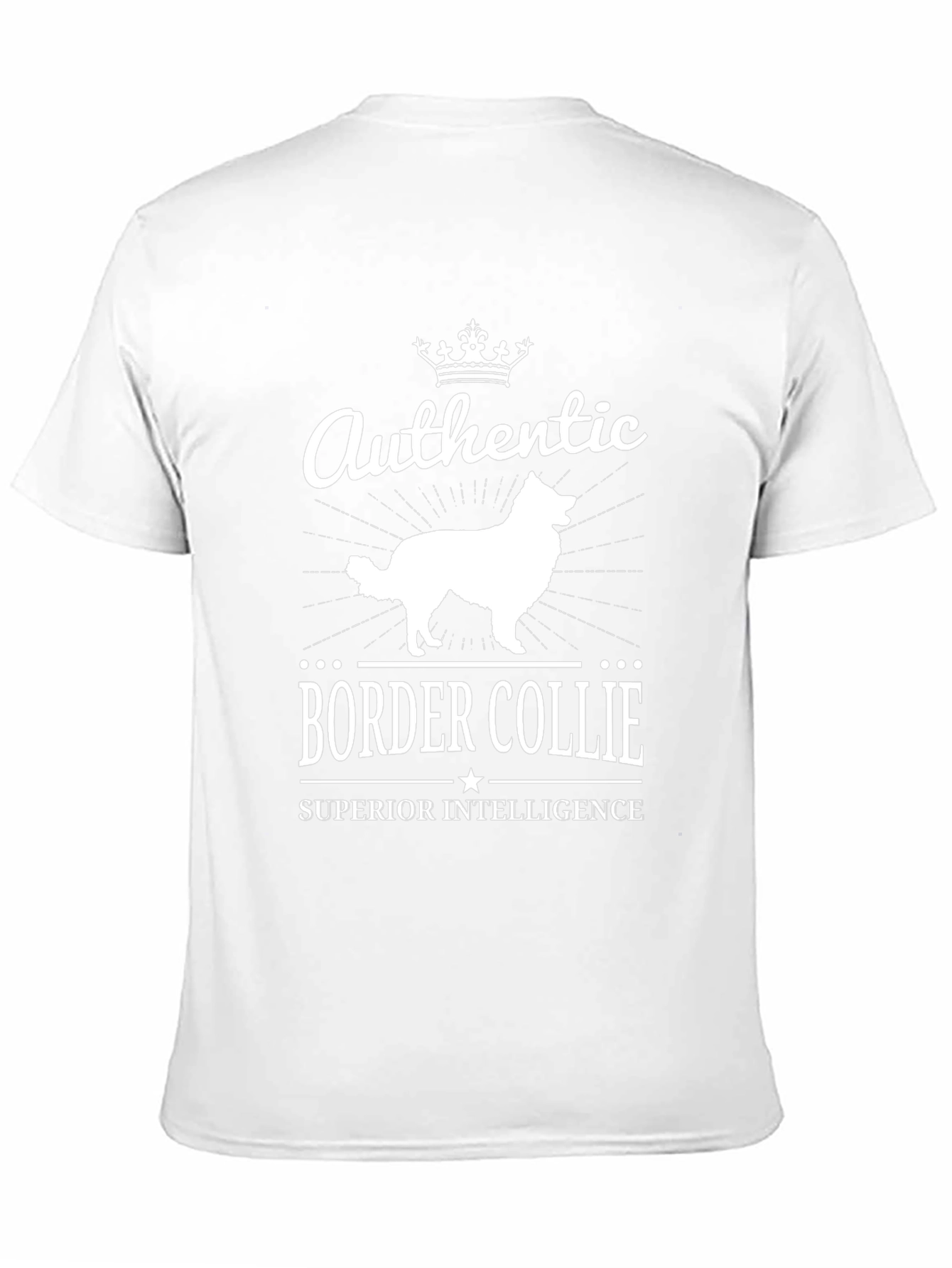 Authentic Border Collie Superior Intelligence Graphic Tee