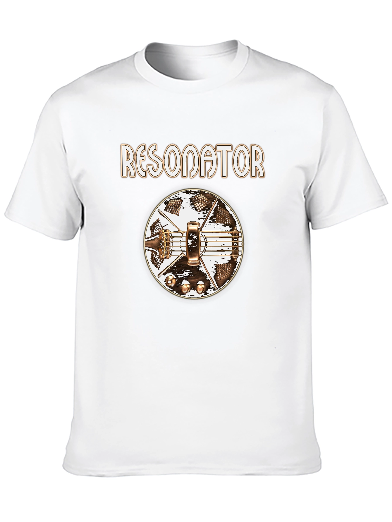 Resonator Guitar T-Shirt - Unique Music Lover Gift